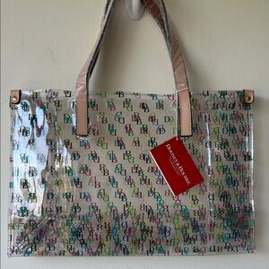 Dooney & Bourke Multicolor Transparent Tote Bag